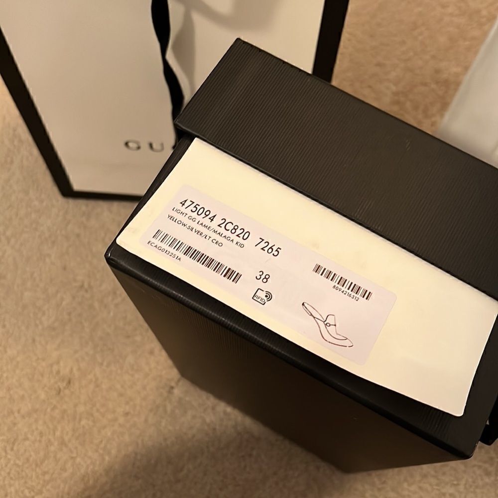 NWT Gucci Mules size 38 brand new - Picture 3 of 5